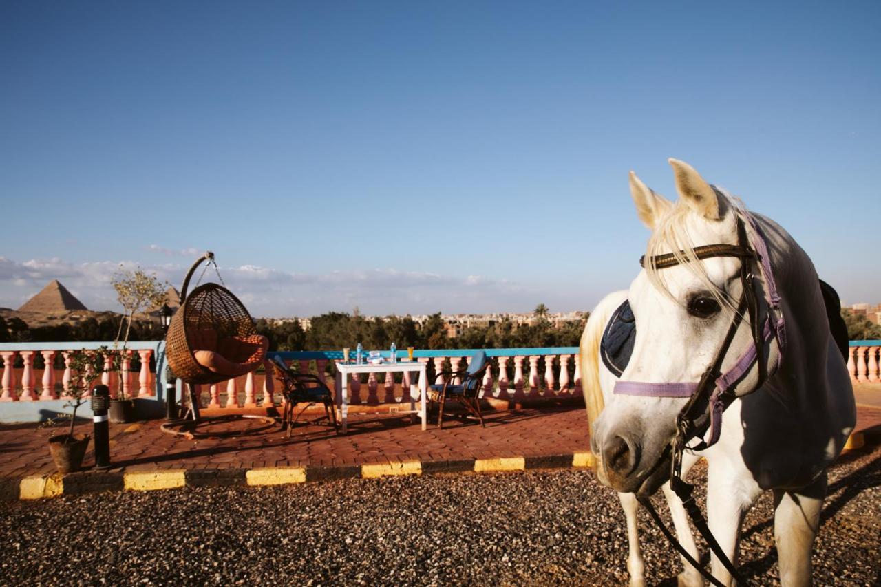 Heru Pyramids View Hotel El El Cairo Exterior foto